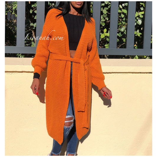 Gilet Modèle LAURA ORANGE