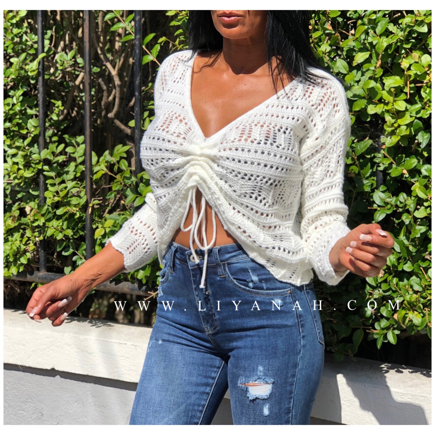 Pull Modèle MARGA BLANC