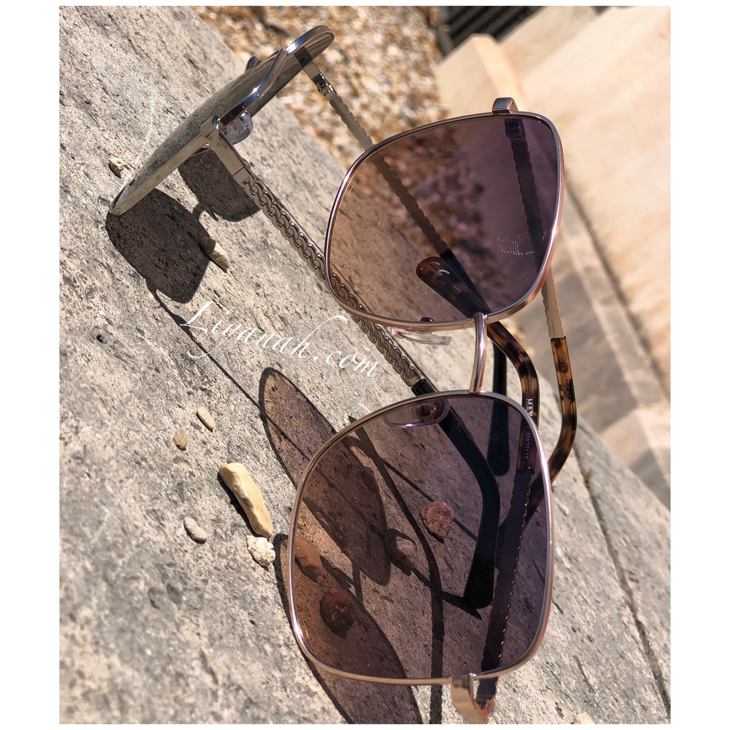 LUNETTES DE SOLEIL Modèle ZAO BRONZE