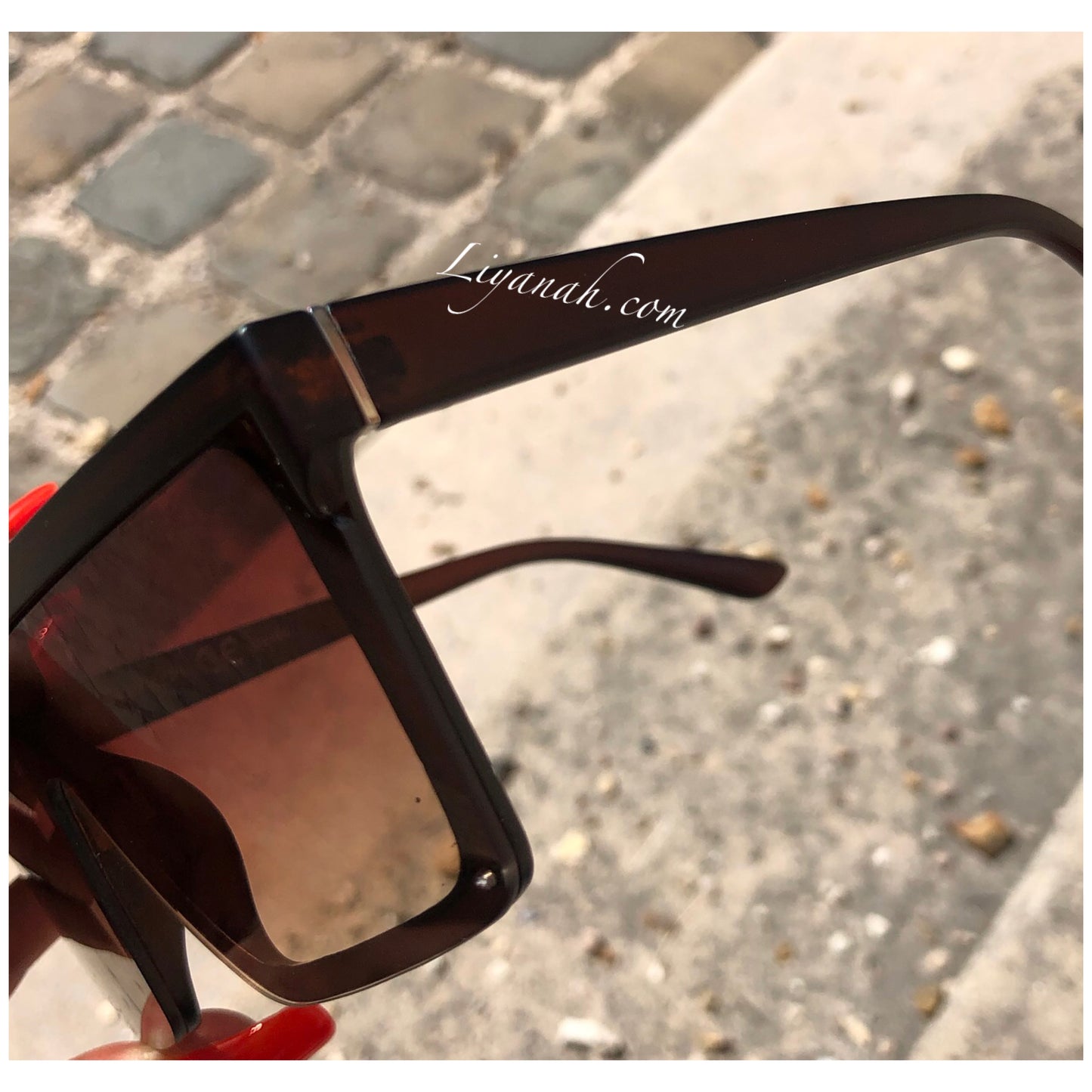 LUNETTES DE SOLEIL Modèle AYEL MARRON