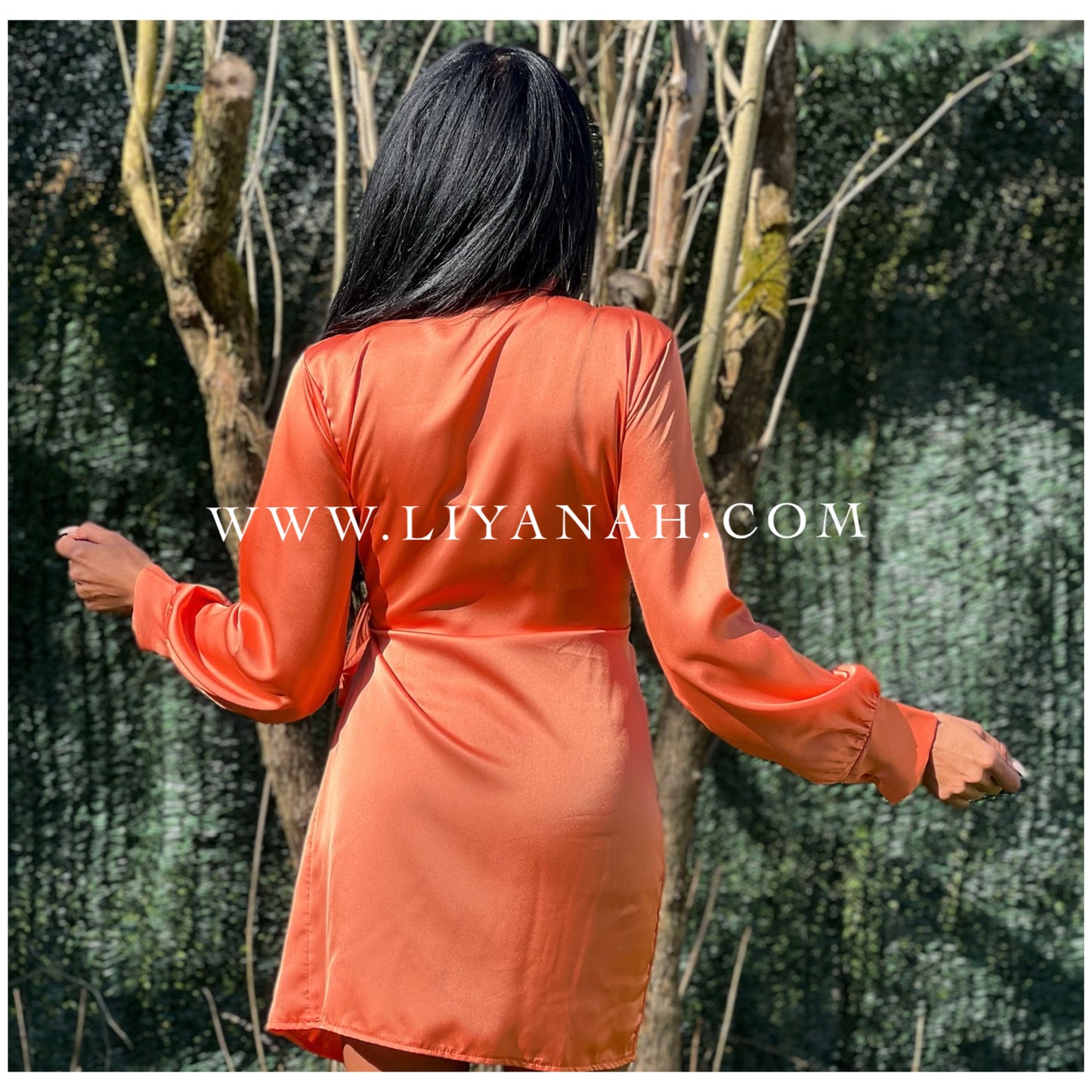 Robe Modèle MALA ORANGE