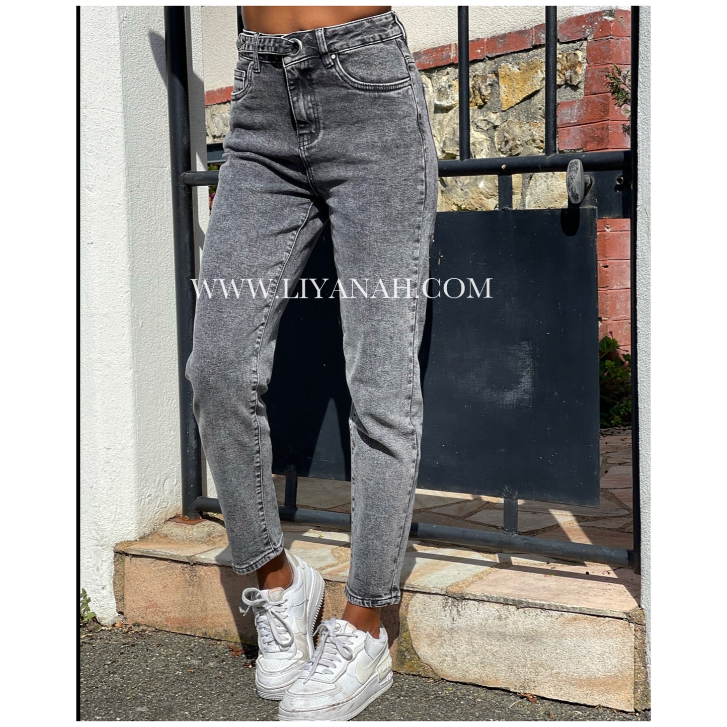 Jean Slim fit Modèle YARY Grey