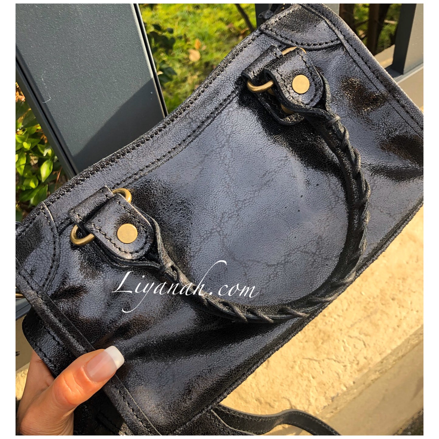 Sac Cuir Modèle PETIT KELYNE NOIR