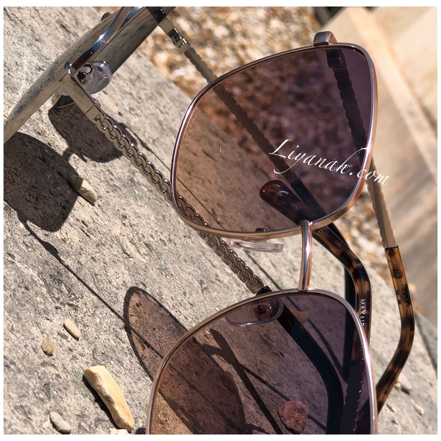 LUNETTES DE SOLEIL Modèle ZAO BRONZE