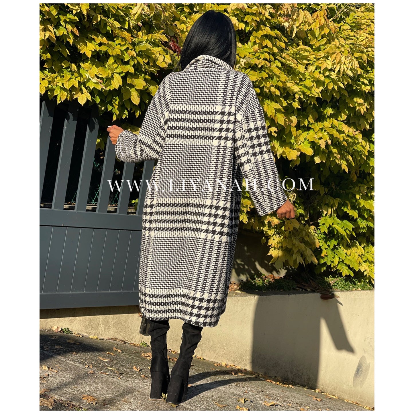 Veste Longue Oversize Modèle TANYA