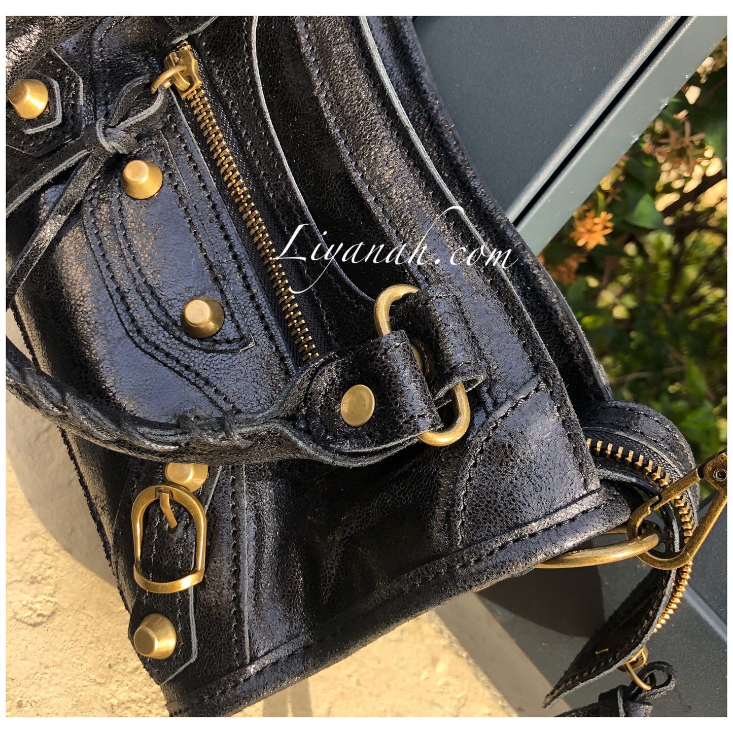 Sac Cuir Modèle PETIT KELYNE NOIR