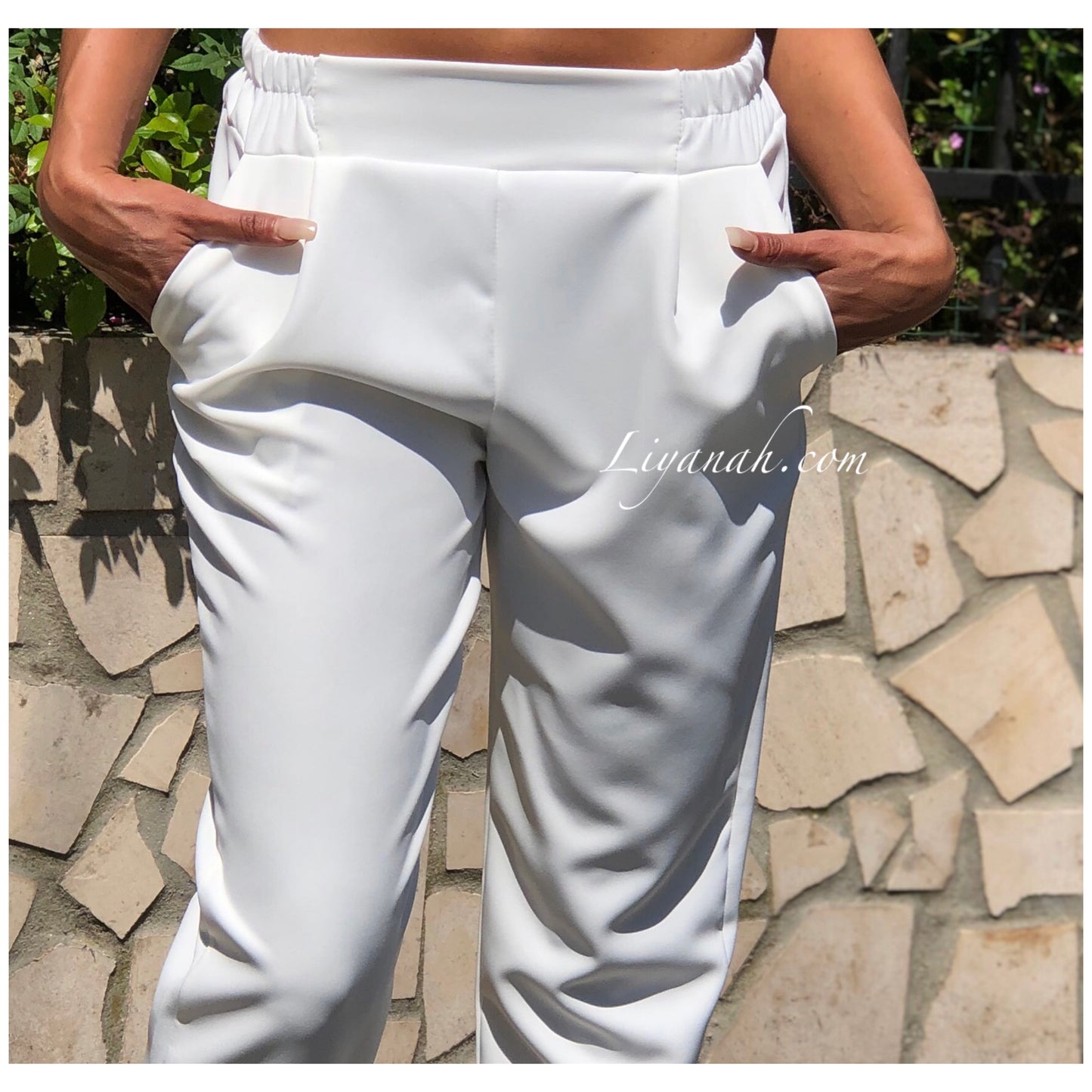 Pantalon Modèle HARA BLANC