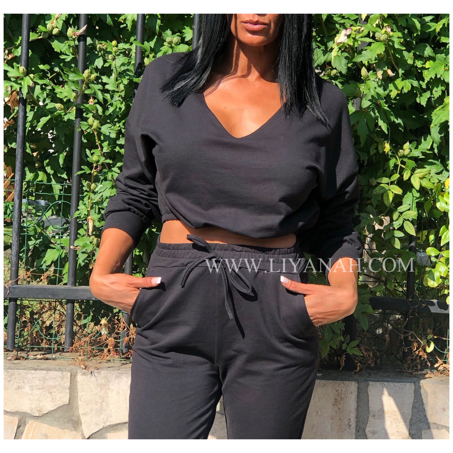 Ensemble Pull + Pantalon Modèle LOVA NOIR