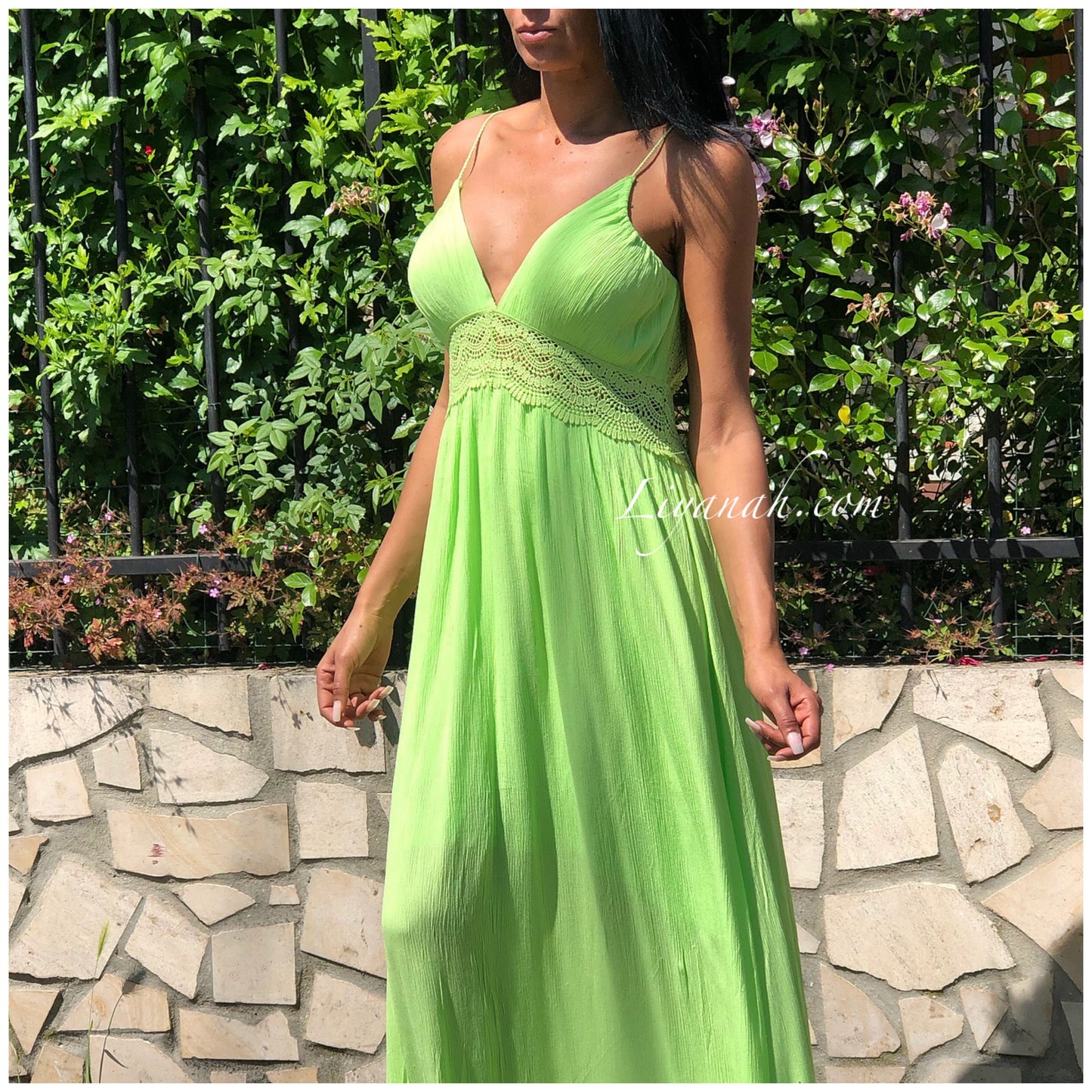 ROBE Modèle YELDA VERT