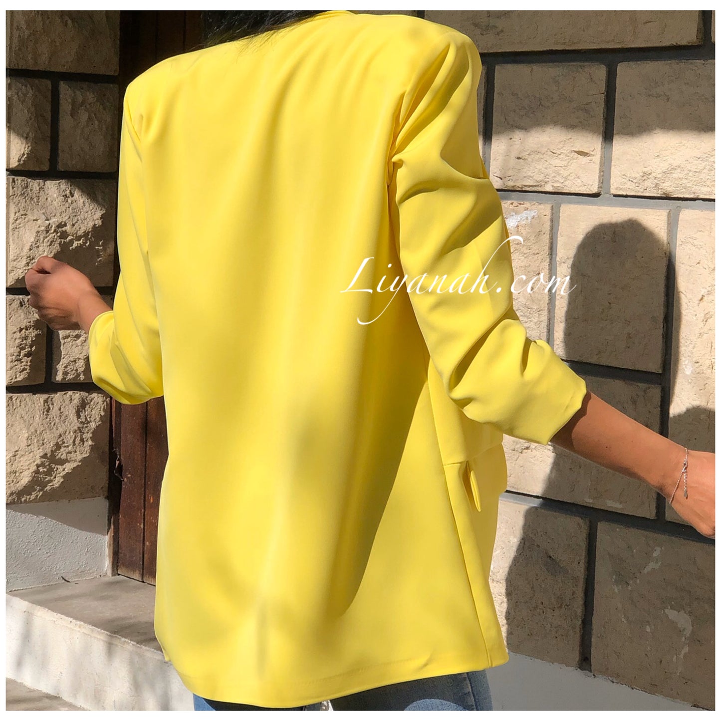 Veste Modèle HARA JAUNE