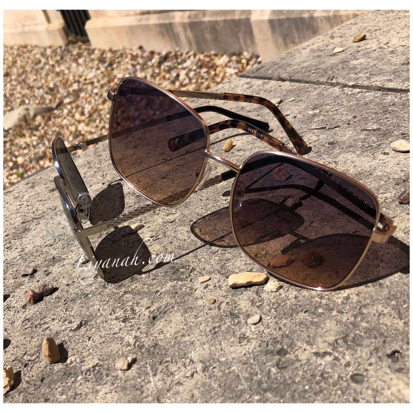 LUNETTES DE SOLEIL Modèle ZAO BRONZE