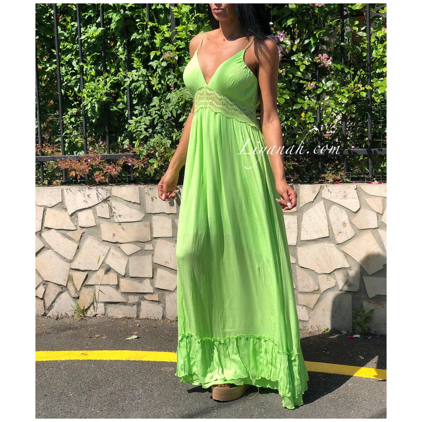 ROBE Modèle YELDA VERT