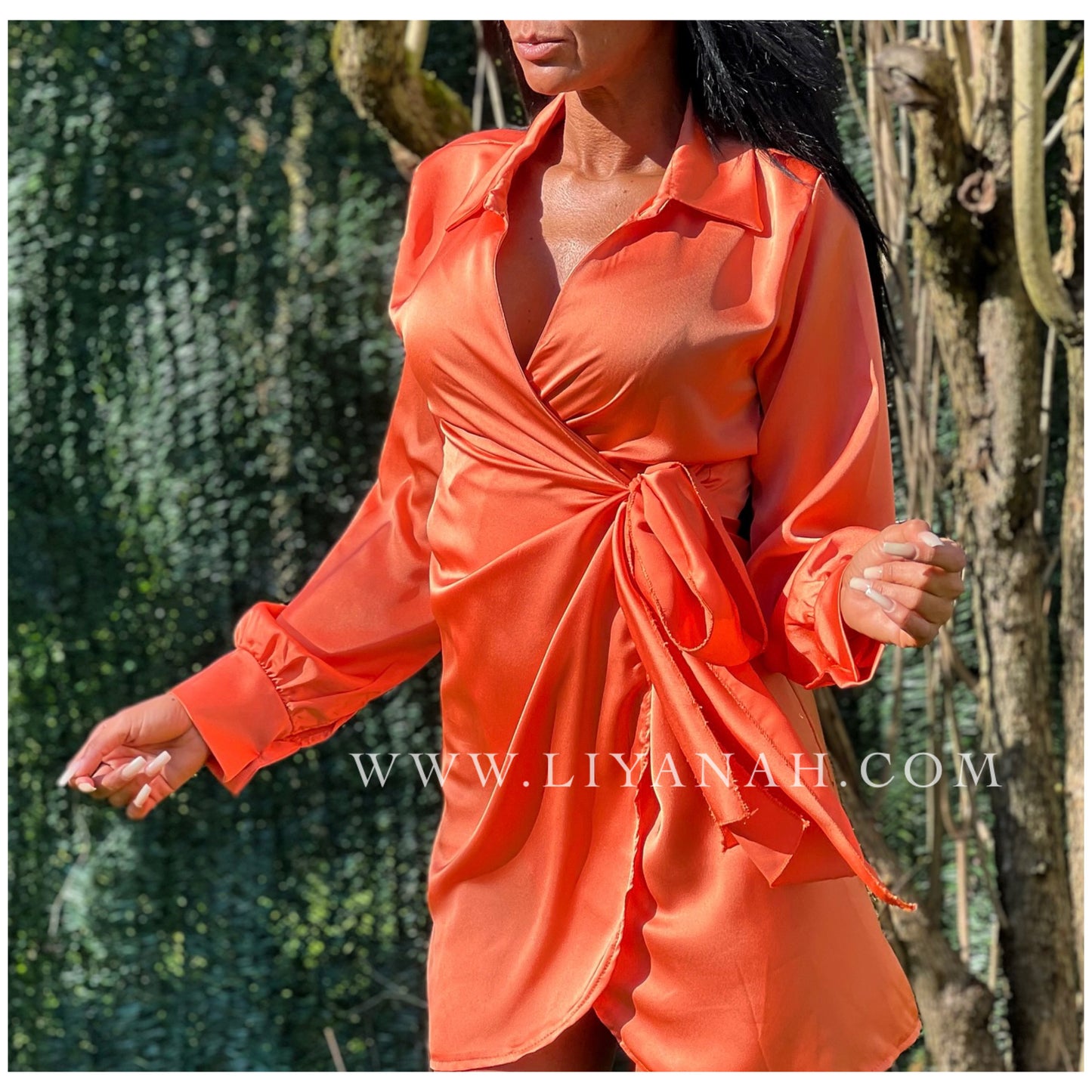 Robe Modèle MALA ORANGE