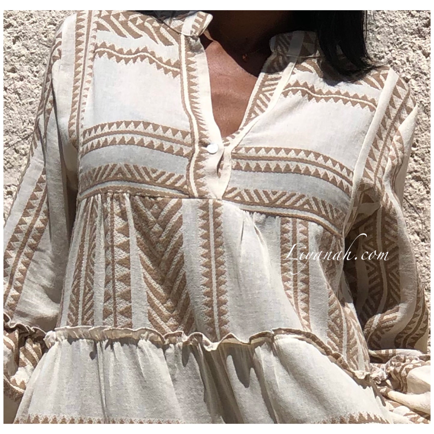 Robe Modèle MARJANE BEIGE