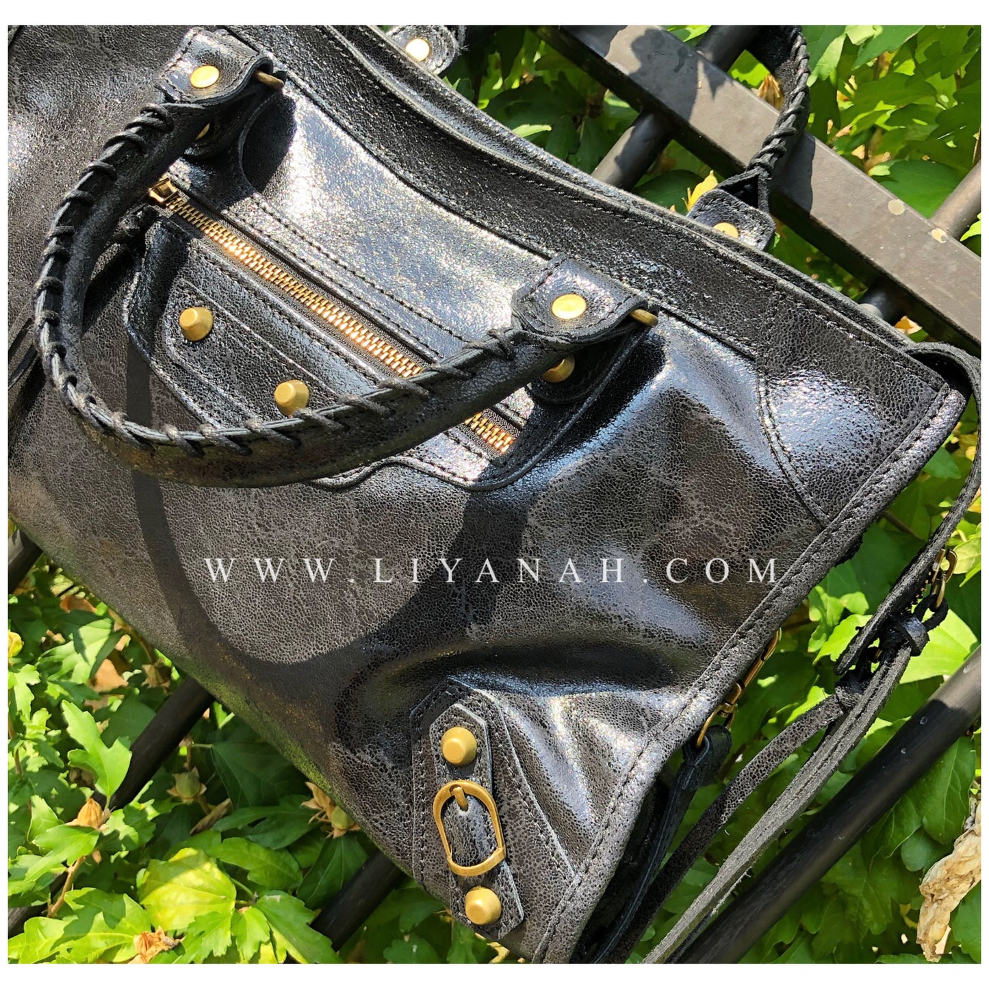 Sac Cuir Moyen Modèle KELYNE NOIR