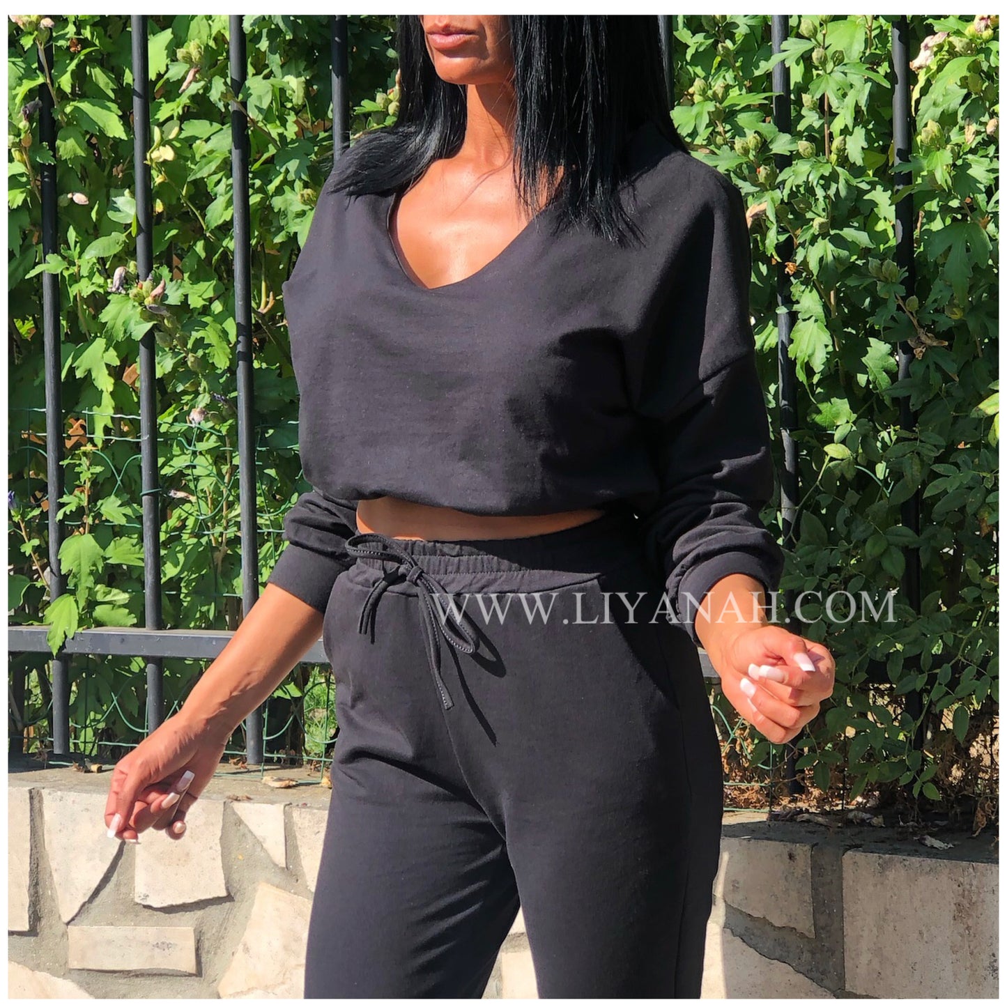 Ensemble Pull + Pantalon Modèle LOVA NOIR