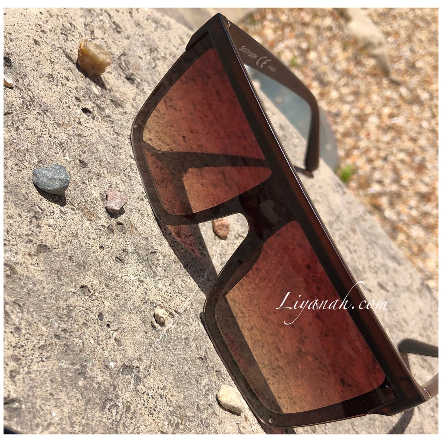 LUNETTES DE SOLEIL Modèle AYEL MARRON