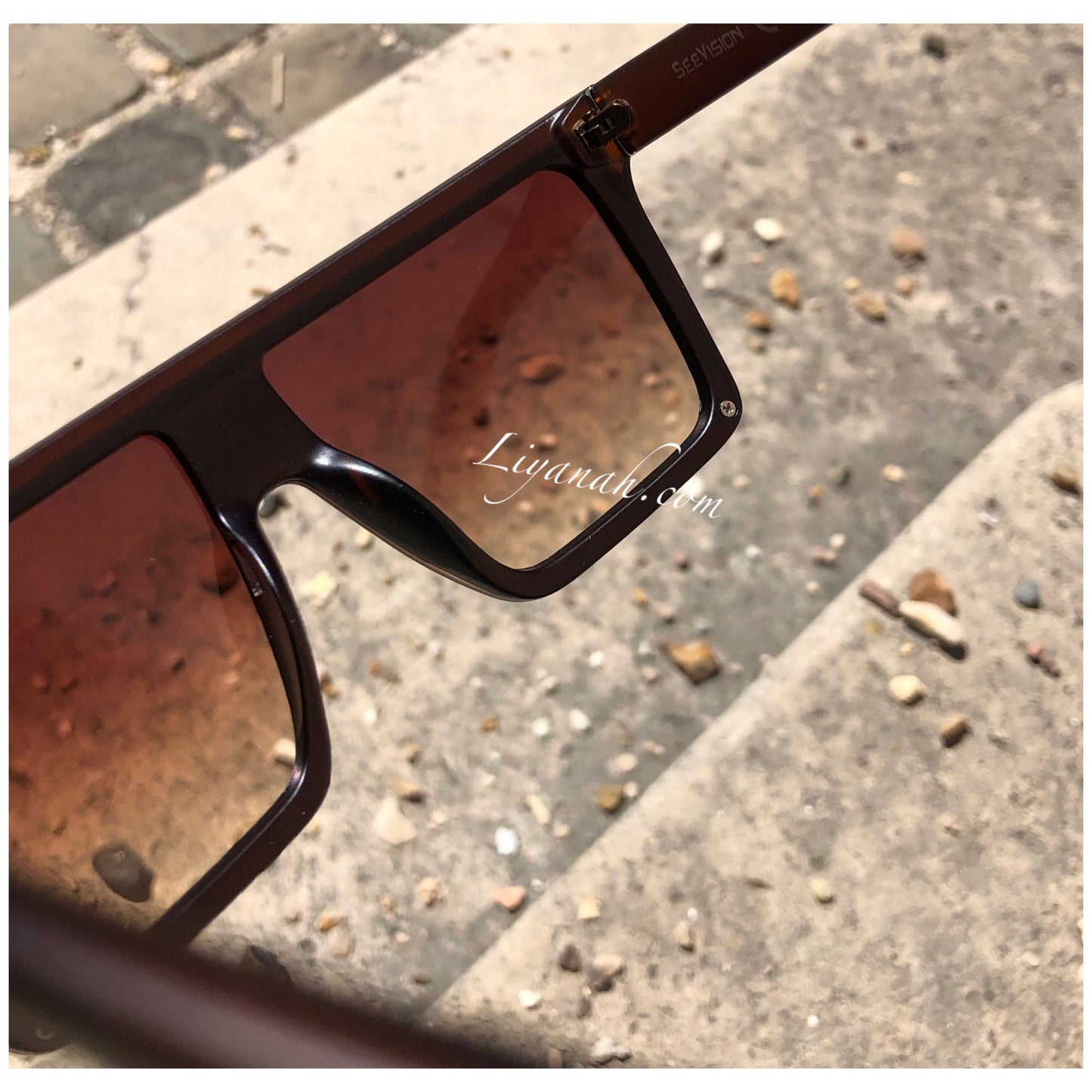 LUNETTES DE SOLEIL Modèle AYEL MARRON