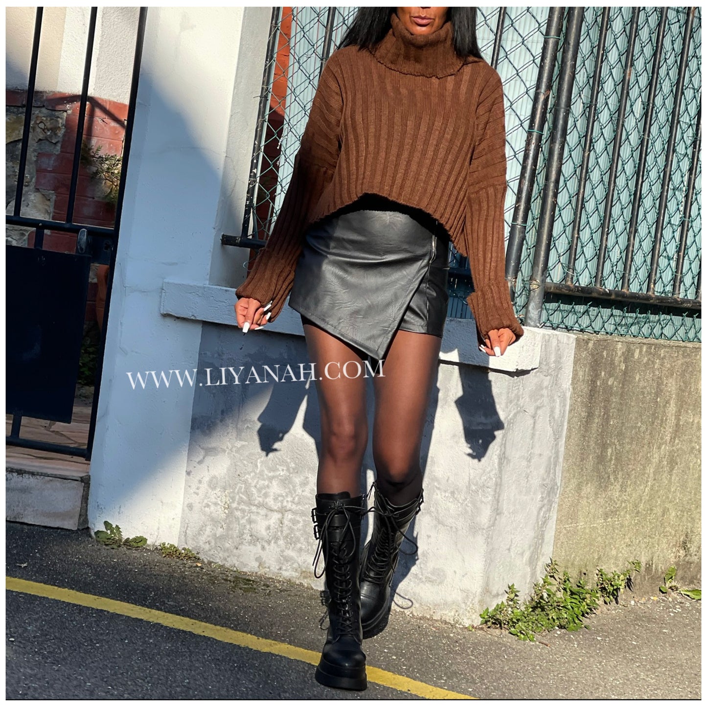 Pull Modèle JARYA CHOCOLAT