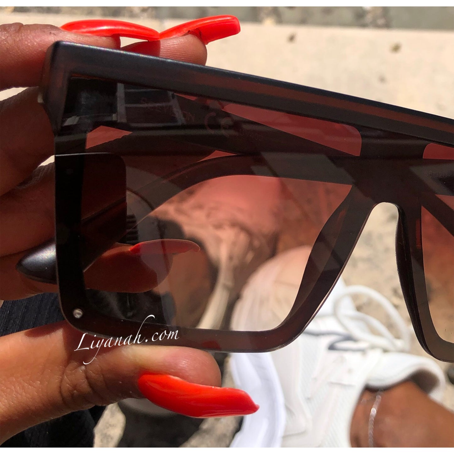 LUNETTES DE SOLEIL Modèle AYEL MARRON