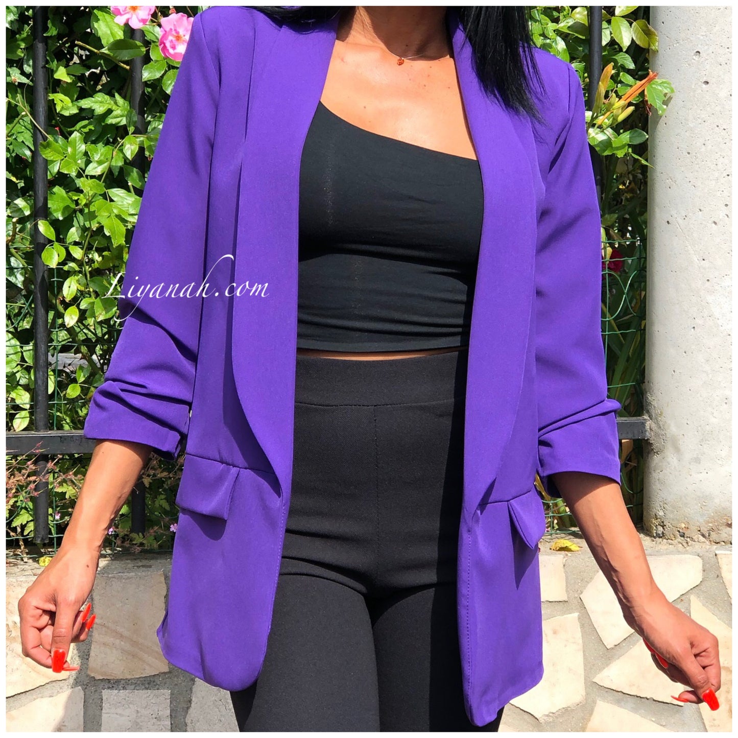 Veste Modèle HARA VIOLET