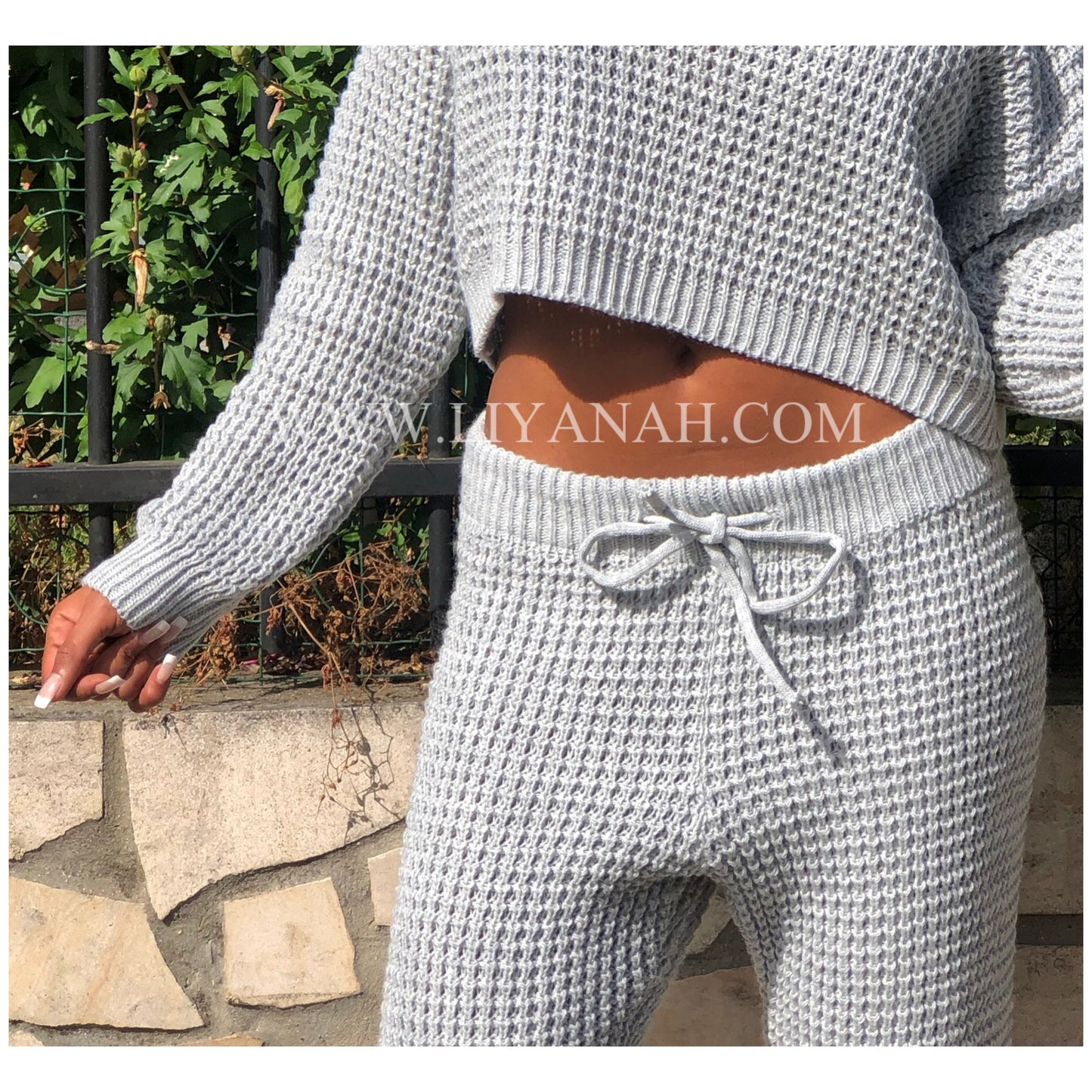 Ensemble Pull + Pantalon Modèle OLIVIA GRIS