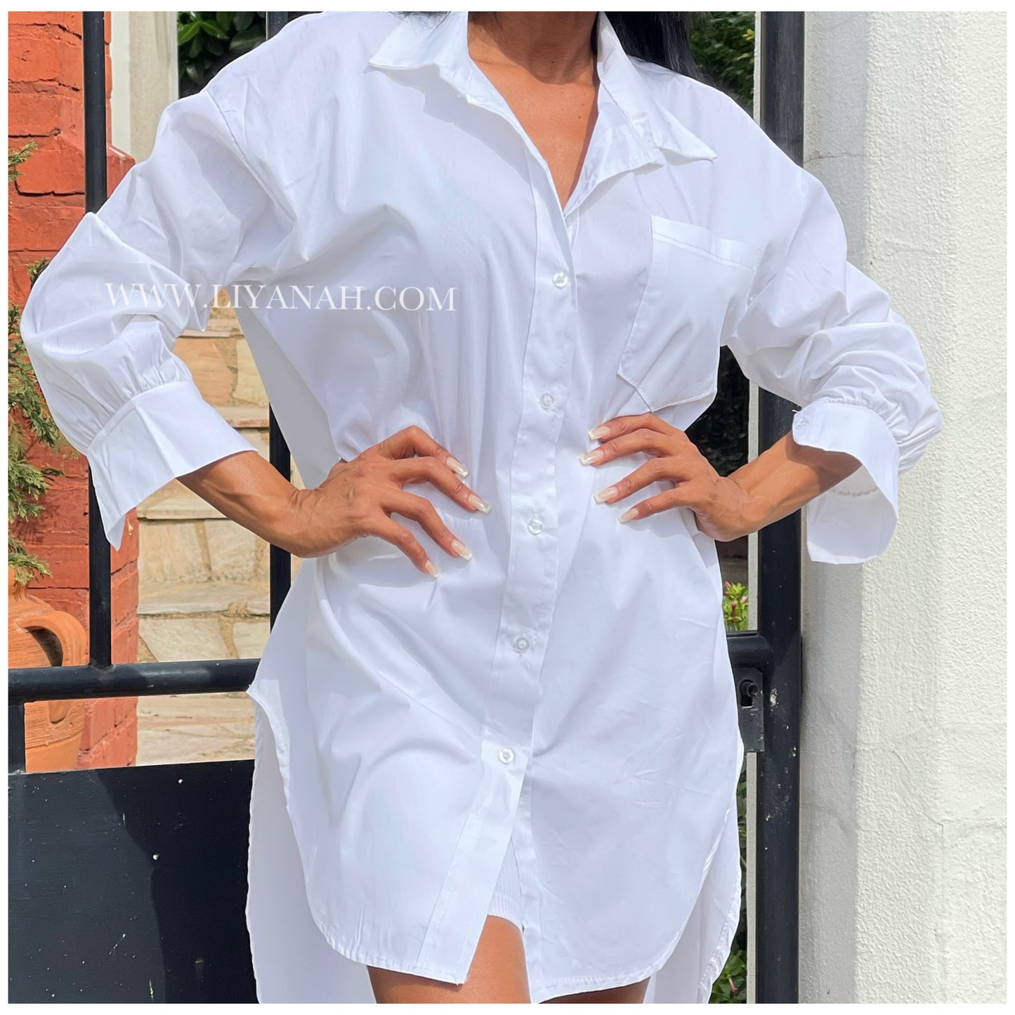 CHEMISE Modèle DIYA Blanc