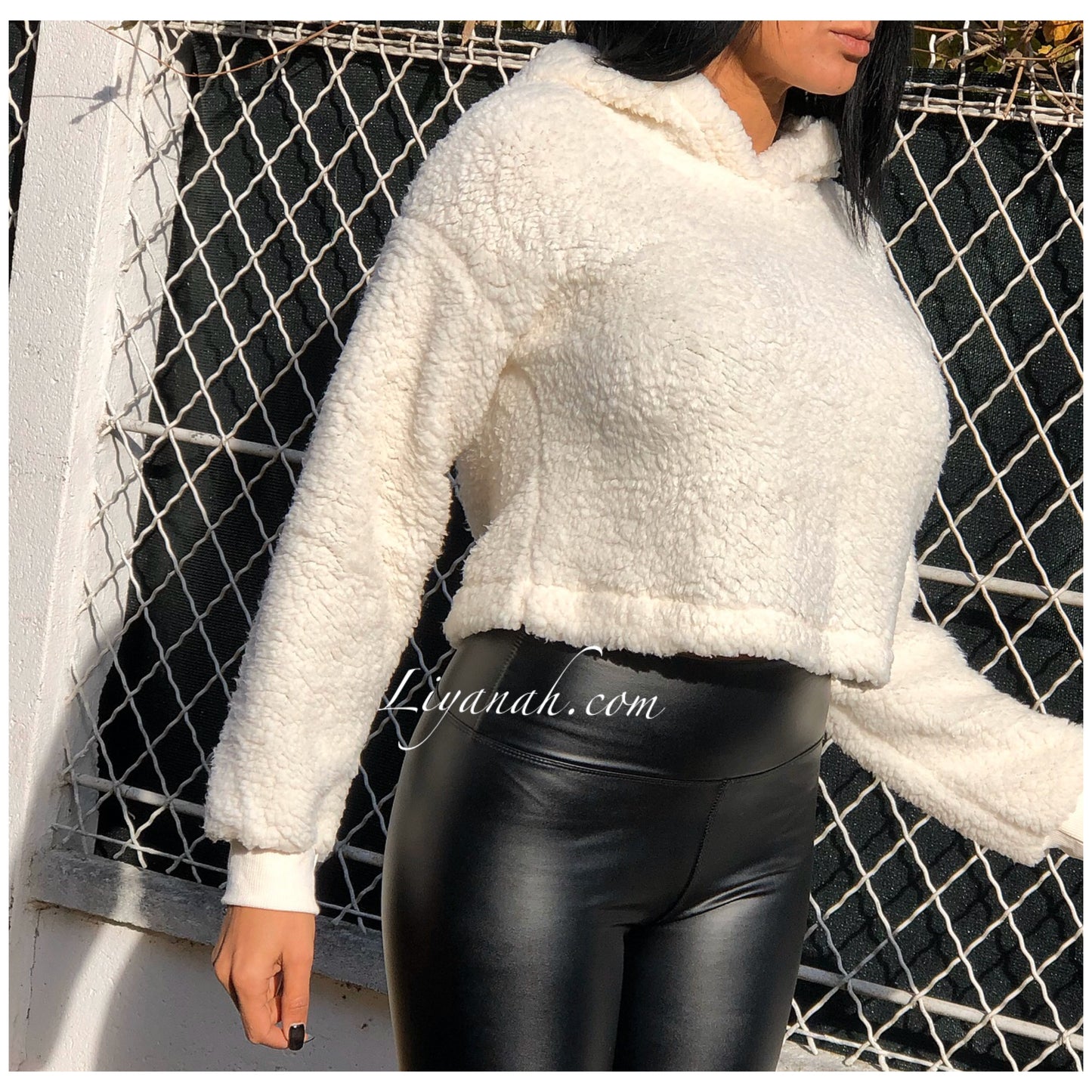 PULL Modèle CALYA BLANC