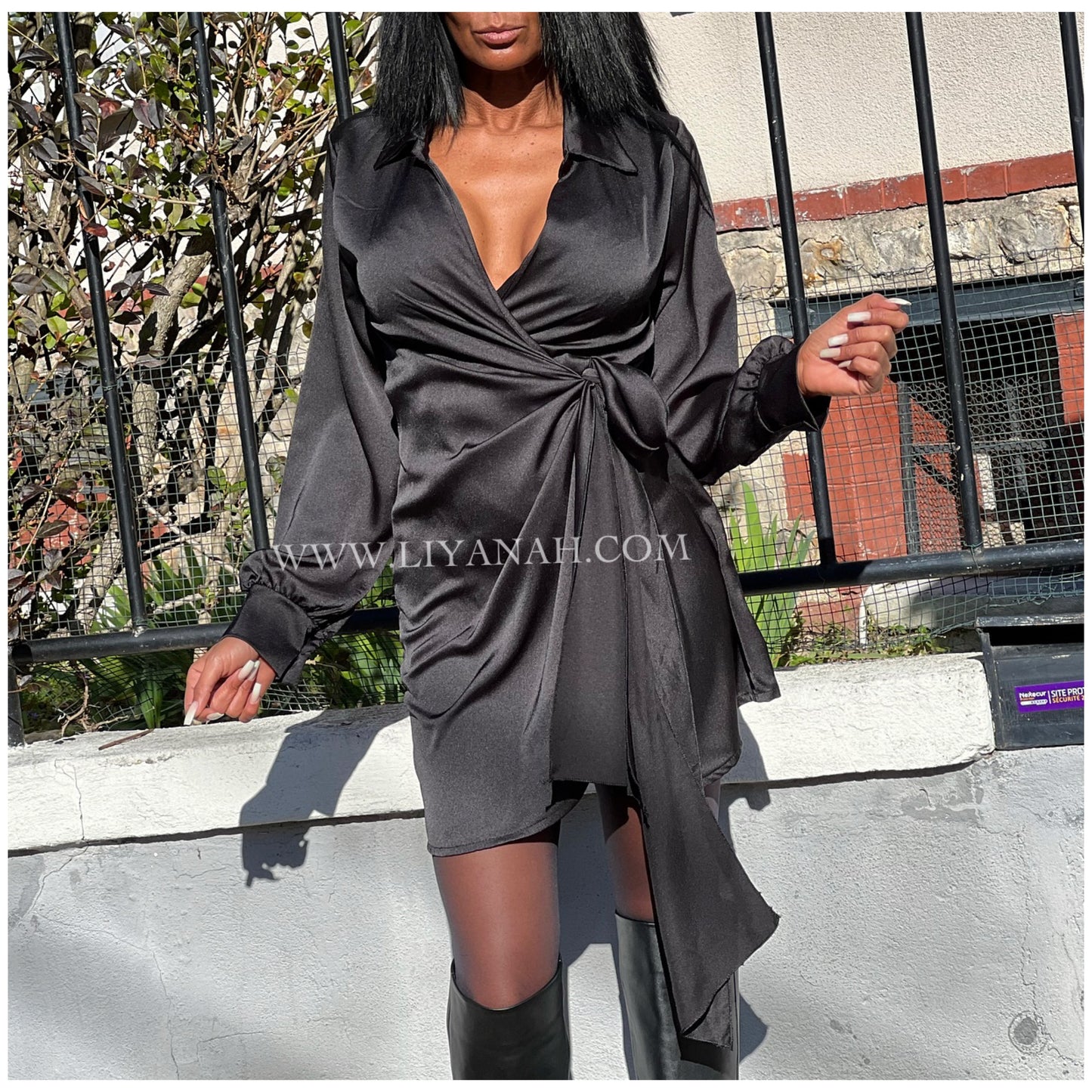 Robe Modèle MALA NOIR