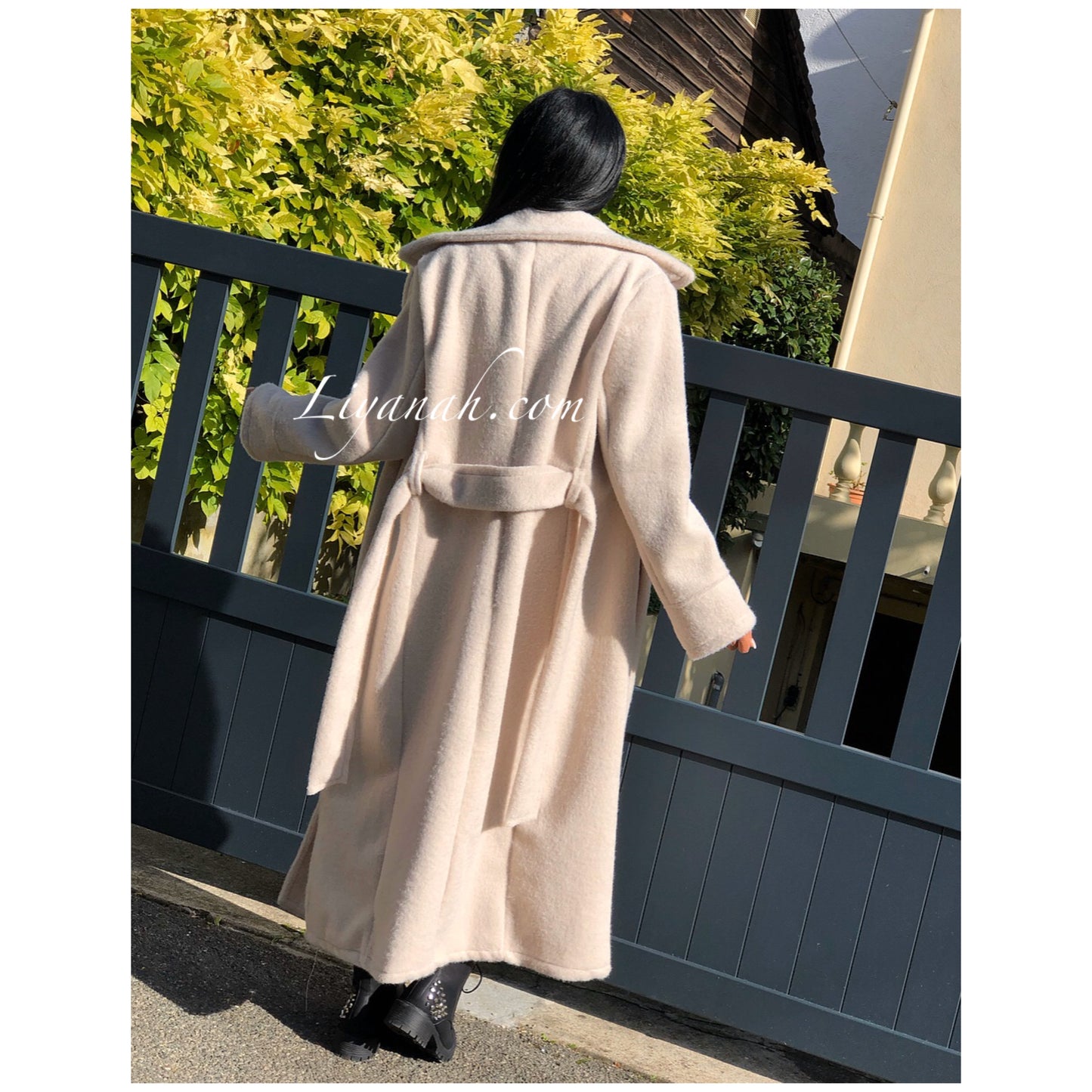 Manteau Long Modèle ALYSEA ÉCRU