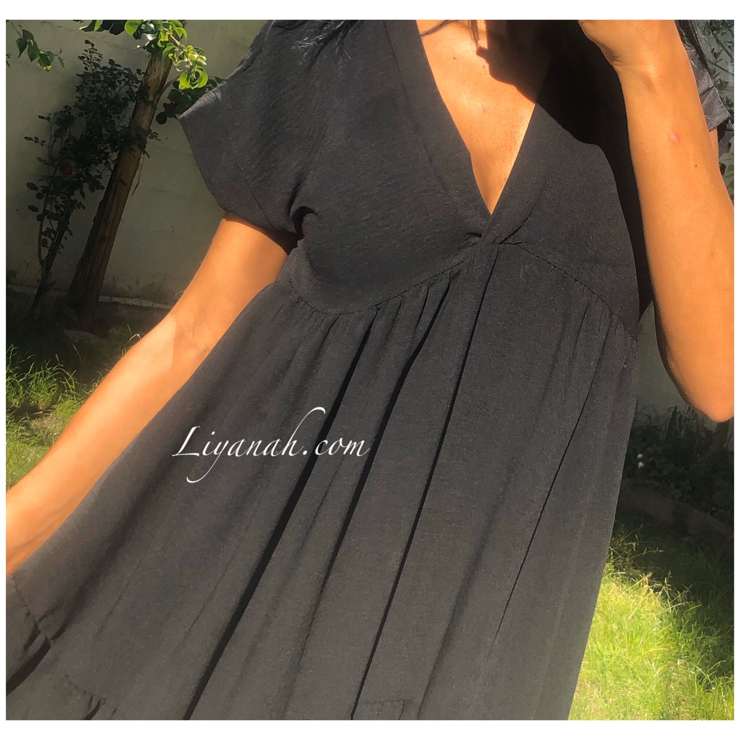 ROBE Longue Modèle HANYZ NOIR