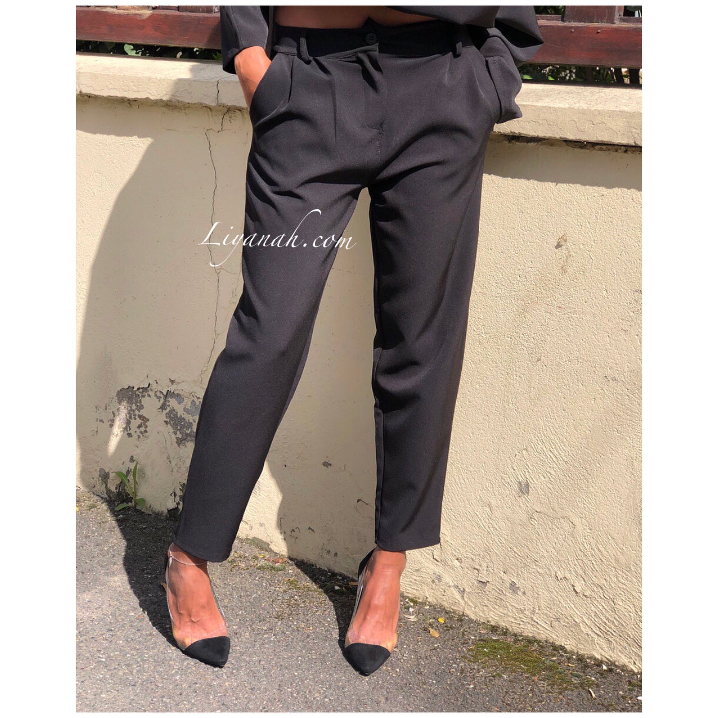 Ensemble Haut + Pantalon Modèle SHAYNI Noir